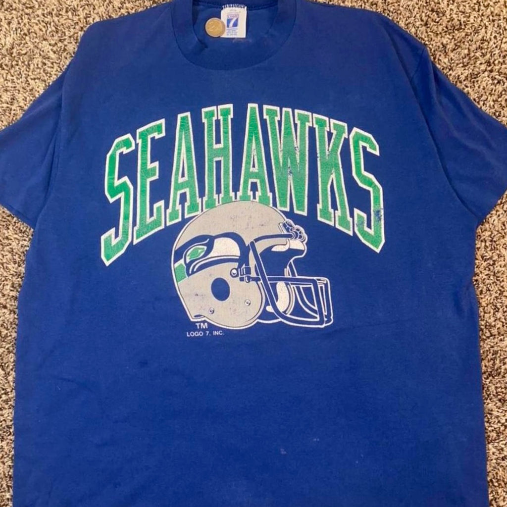 1990's Seattle Seahawks Logo 7 Tee – rapp goods co