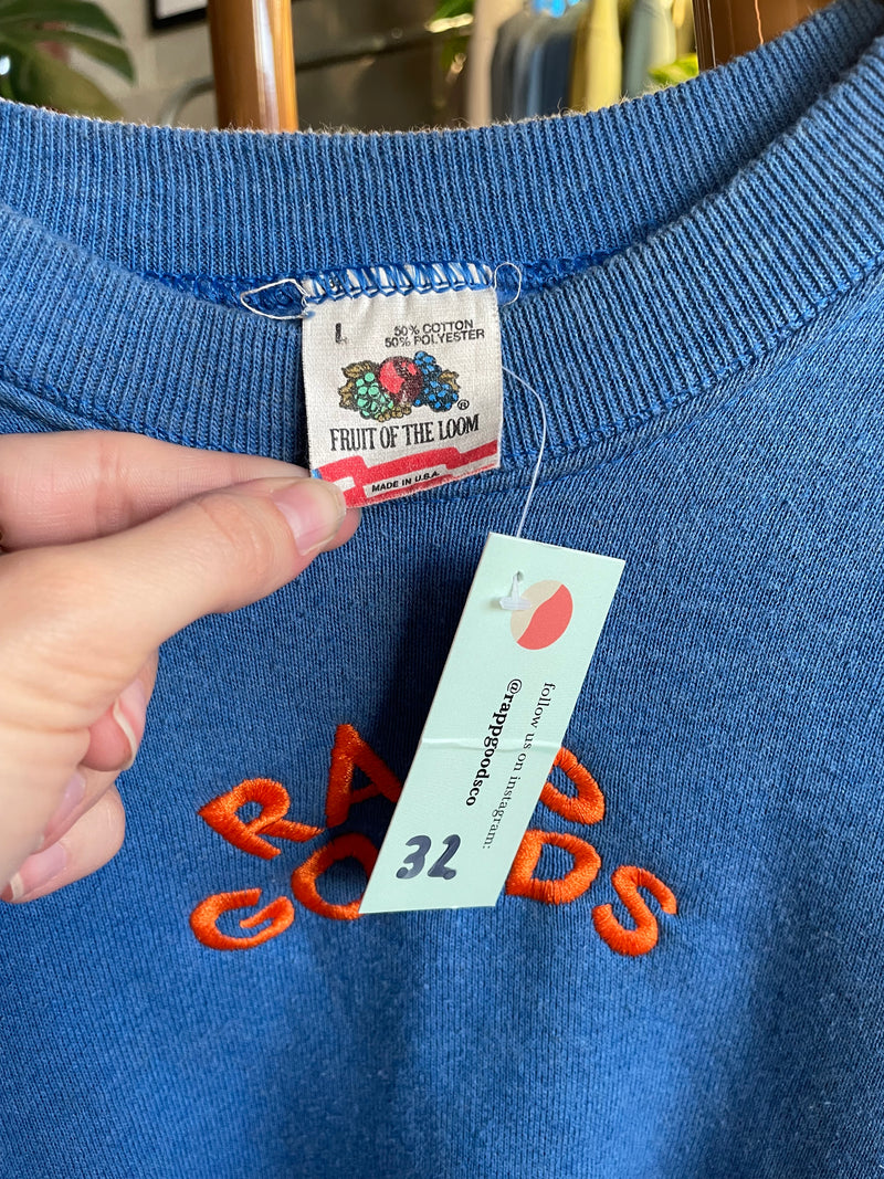 Rapp Goods Embroidered Vintage Crewneck