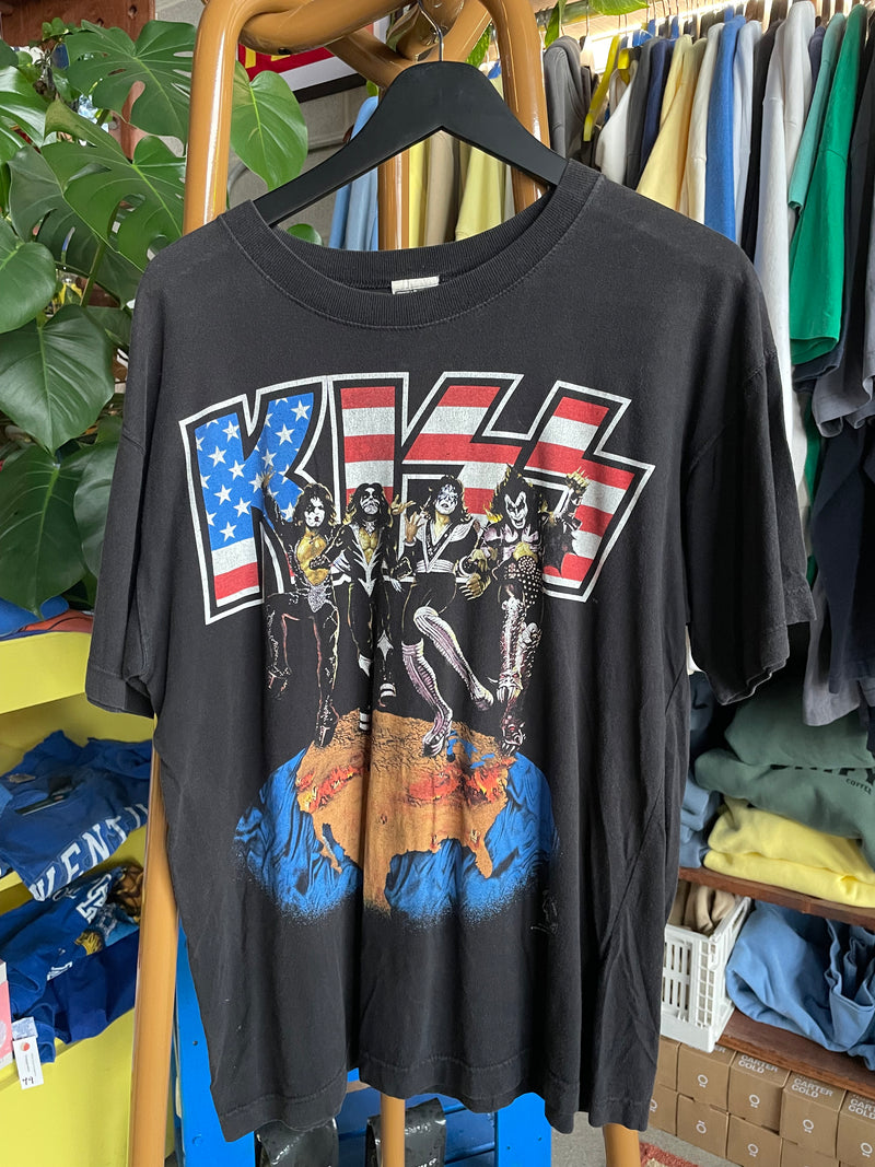 1996 Kiss World Tour Tee