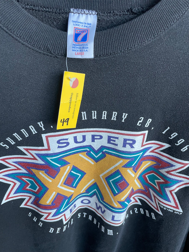 1995 Super Bowl XXX Ballys Las Vegas Crewneck