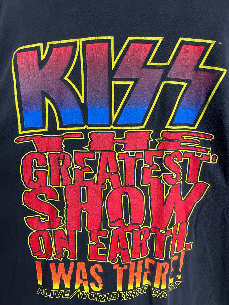 1996 Kiss Alive World Tour Tee