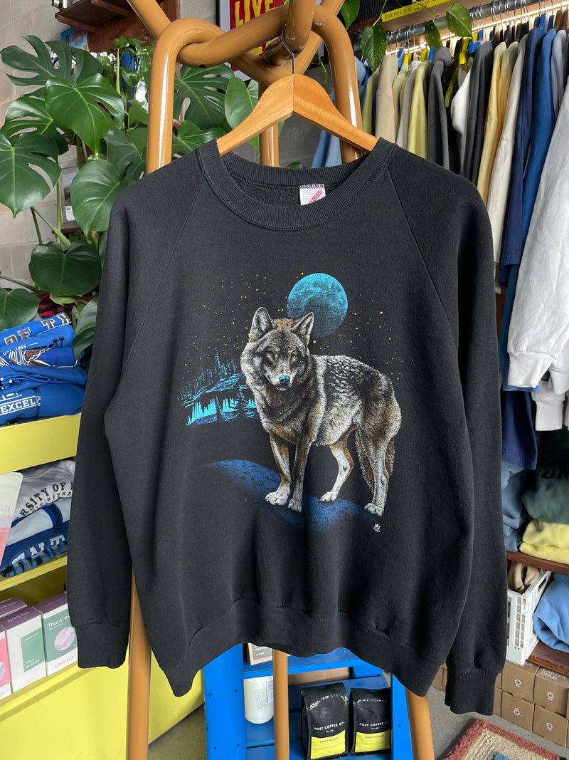 Wolf Vintage Jerzees Crewneck