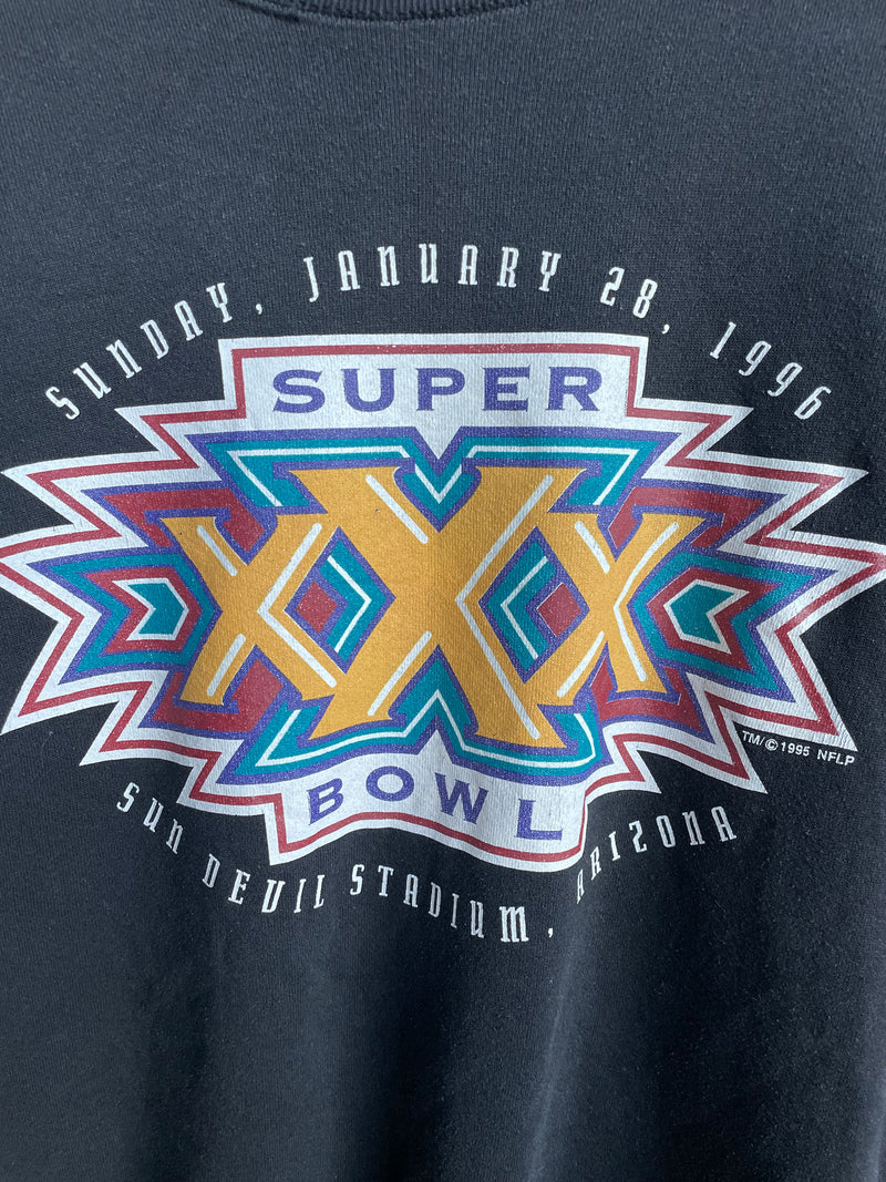 1995 Super Bowl XXX Ballys Las Vegas Crewneck