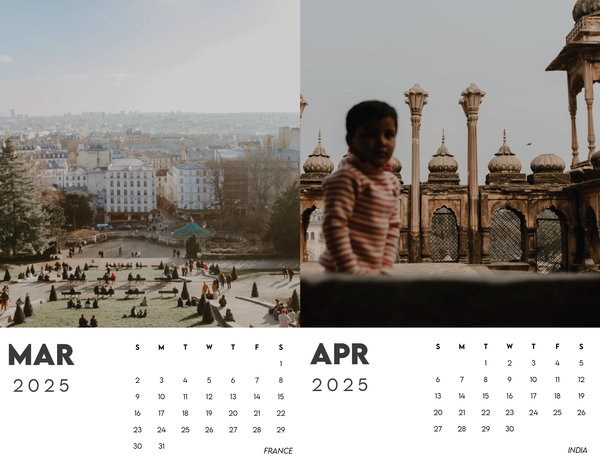 2025 Rapp Goods Calendar