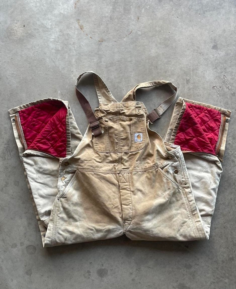 1990’s Carhartt Double Knee Quilted Lined Overalls