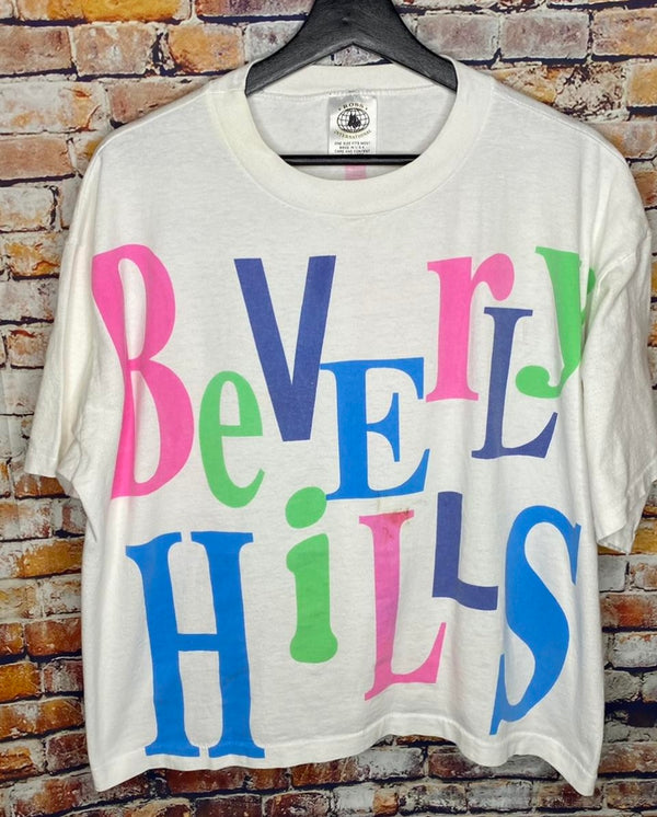 1990’s Beverly Hills Athletic Crop Top Tee