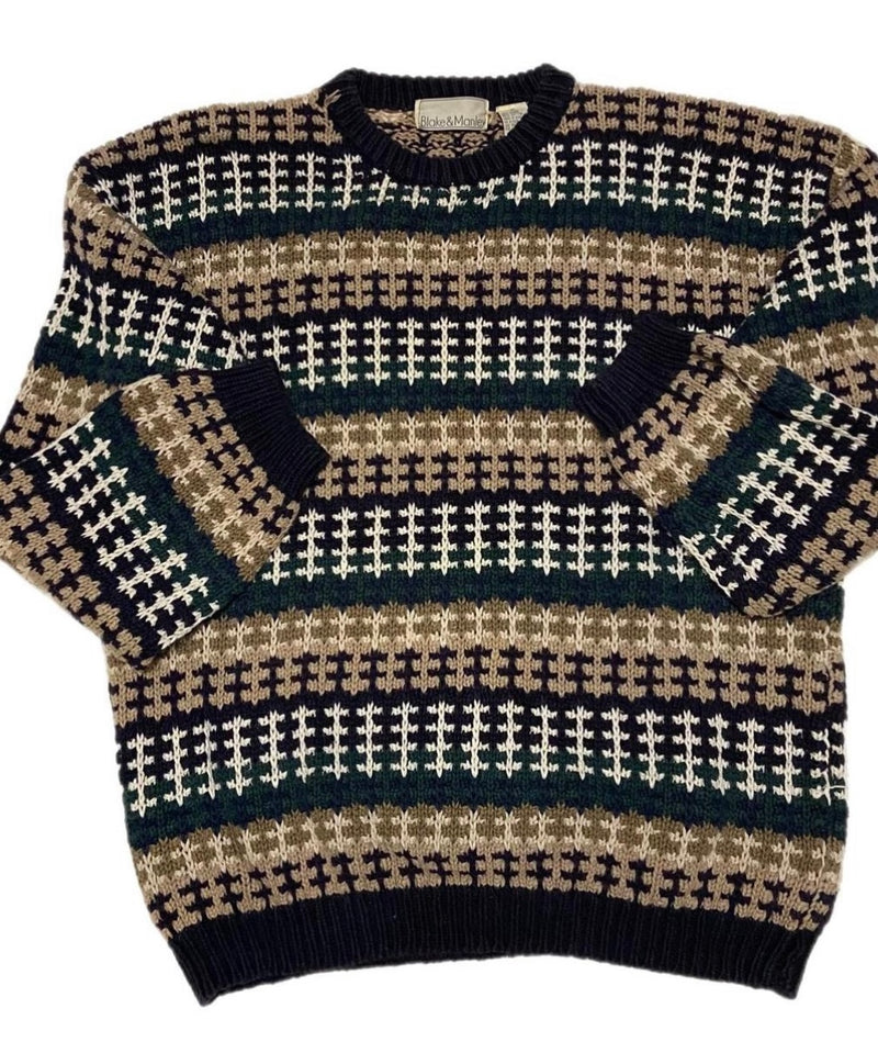 USA Vintage Hand Knit Sweater