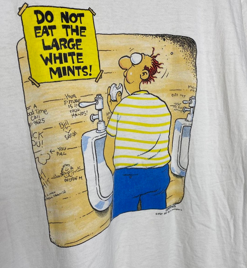1991 Funny Don’t Eat The Urinal Mints Tee