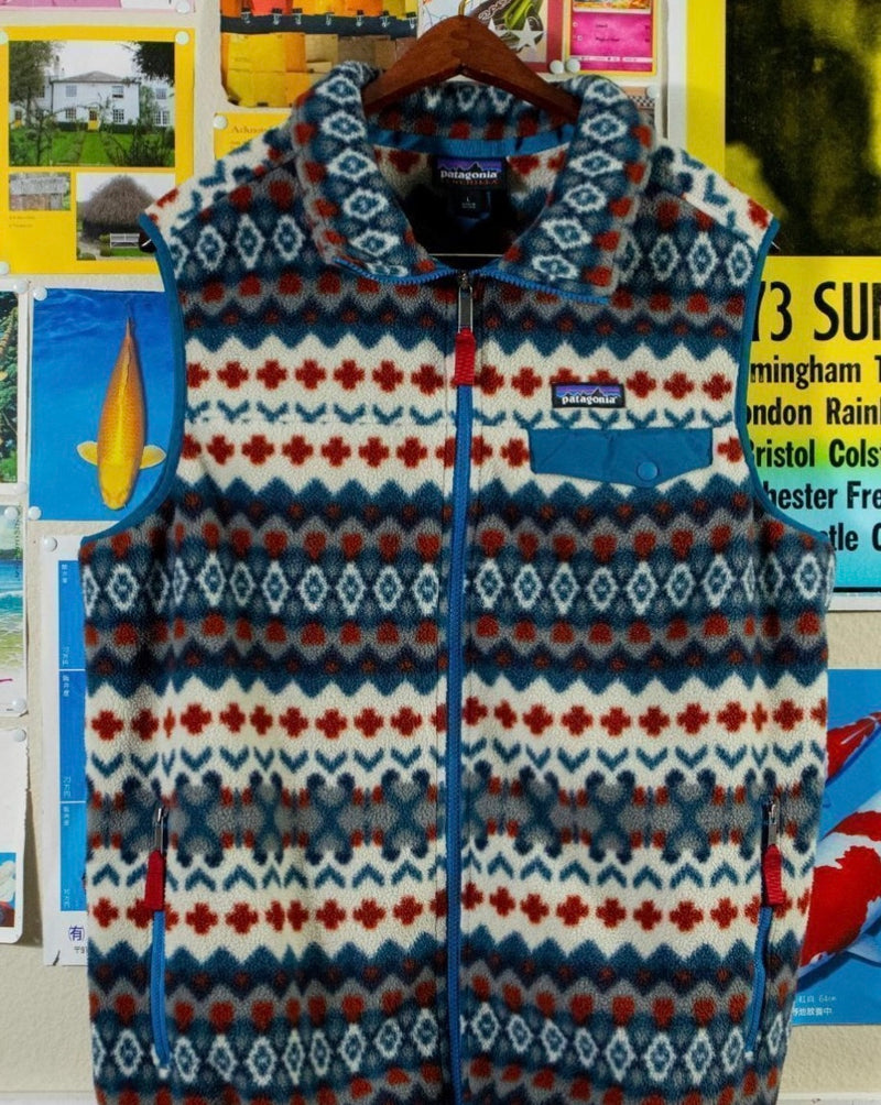 Patagonia Synchilla Patterned Vest rapp goods co
