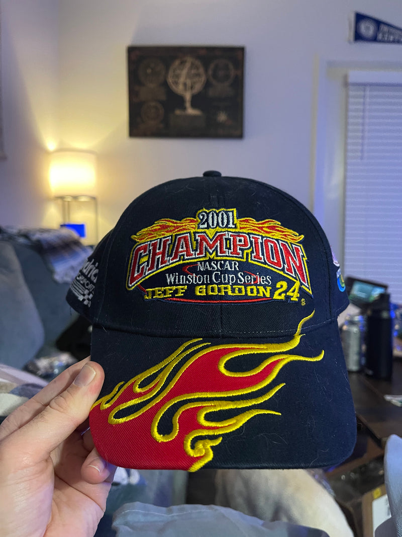 2001 Jeff Gordon Champion Hat