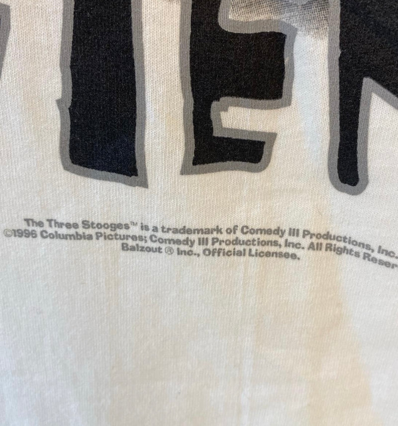 1996 Curly Three Stooges Tee