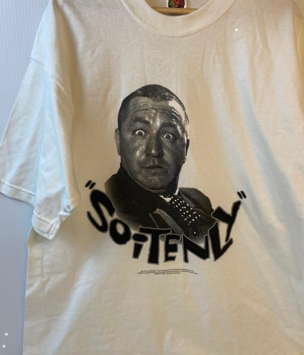 1996 Curly Three Stooges Tee