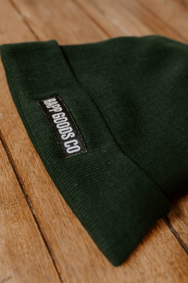 Rapp Goods Co Embroidered Knit Beanie - rapp goods co