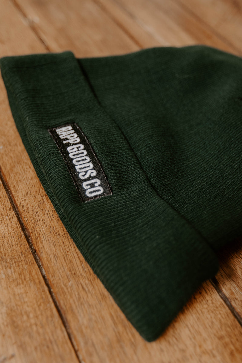 Rapp Goods Co Embroidered Knit Beanie - rapp goods co