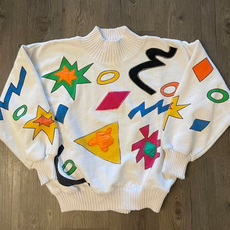 1990’s Multicolor Abstract Sweater