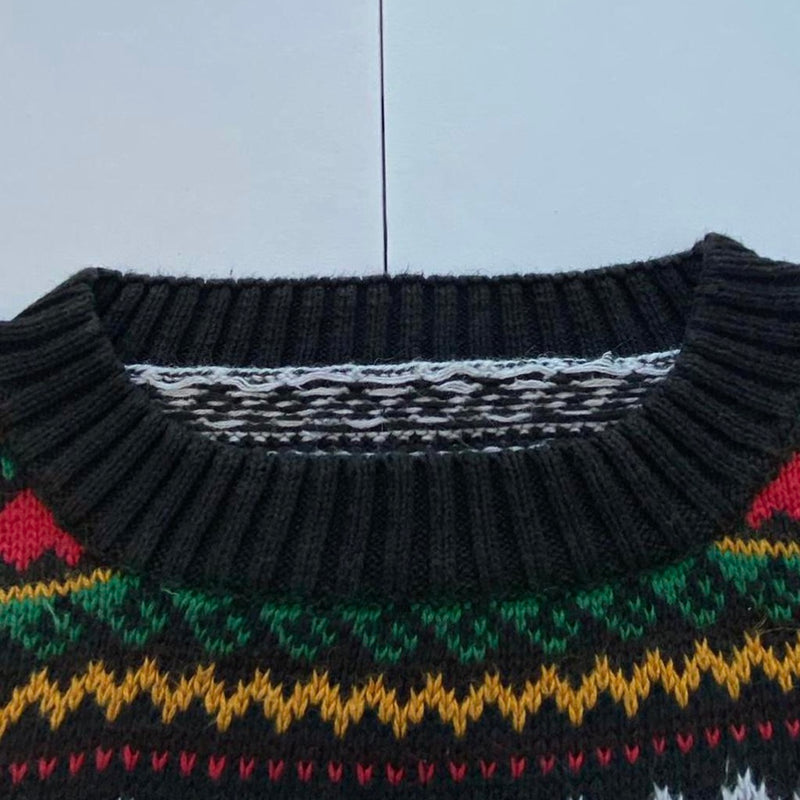 1980’s Crazy Pattern Sweater