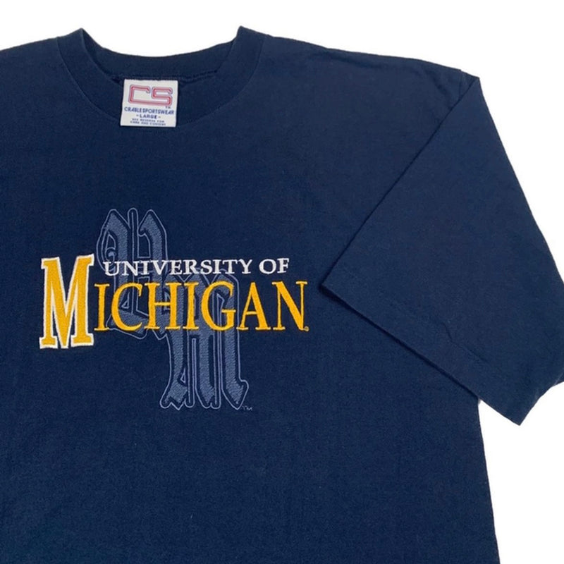 1990’s University if Michigan Embroidered Tee