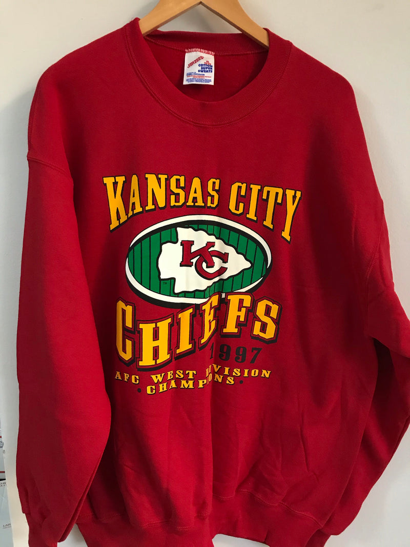 1997 Kansas City Chiefs Crewneck