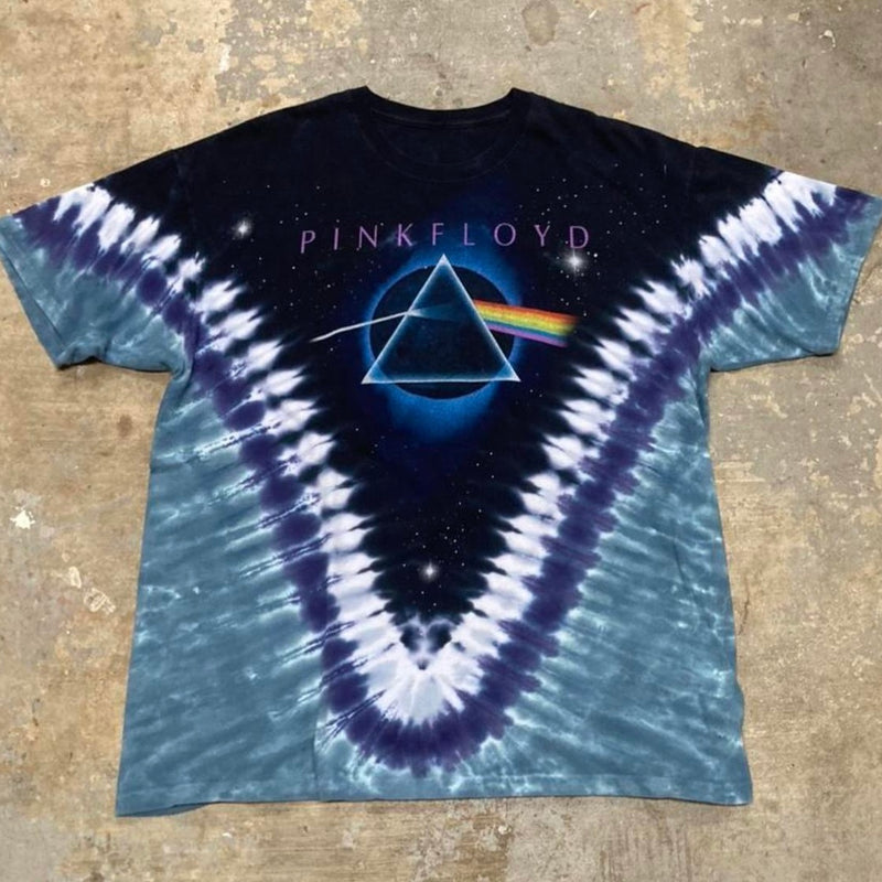 2000’s Pink Floyd Dark Side of the Moon Liquid Blue Tee
