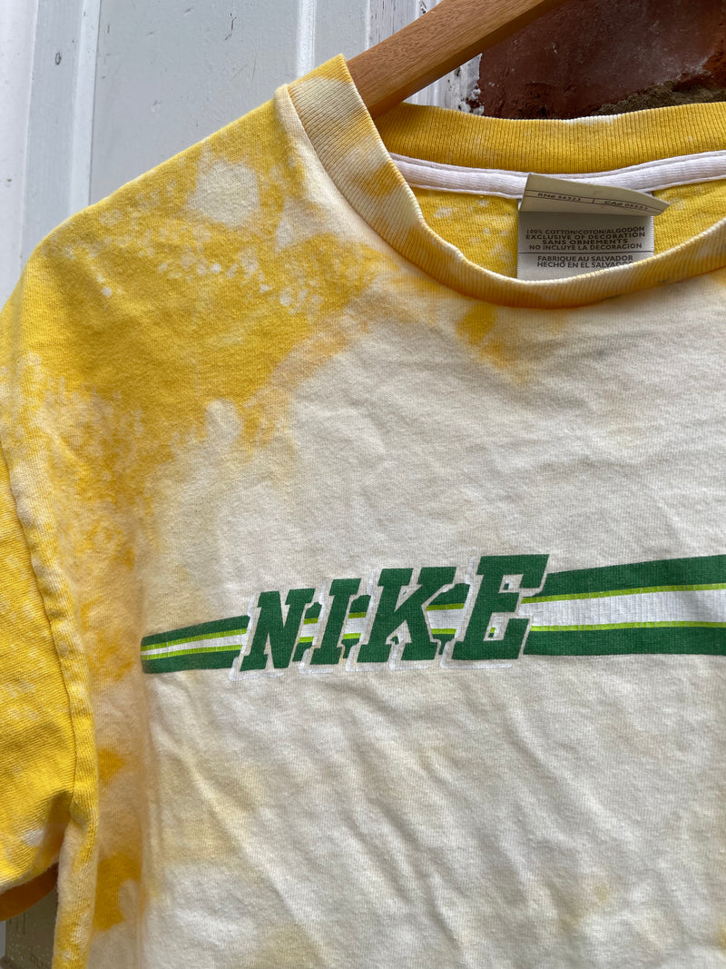 1990’s Nike Yellow Bleach Dyed Tee