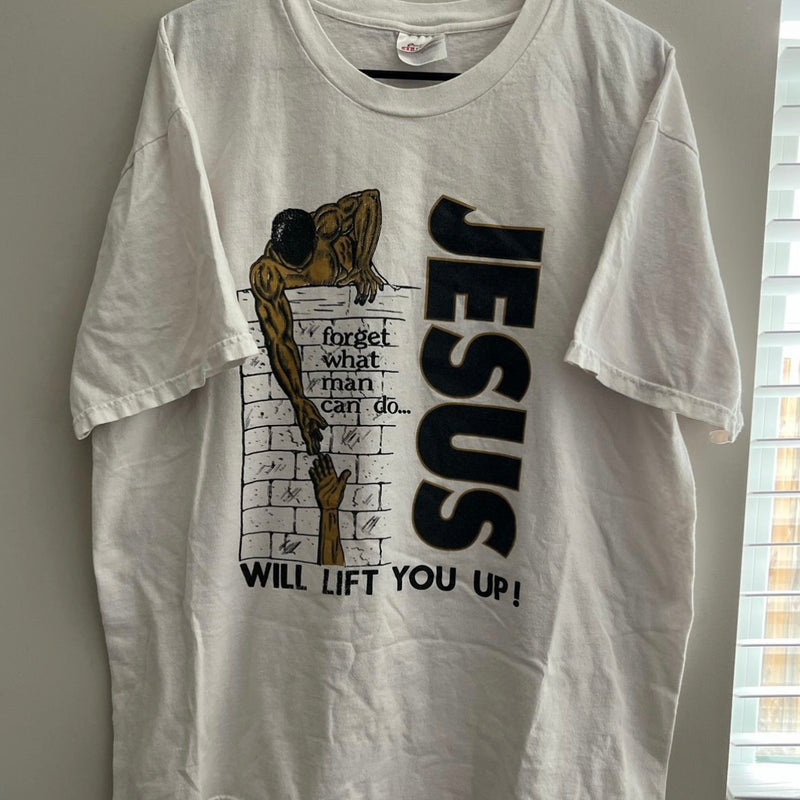 1990’s Jesus Will Lift You Up Tee