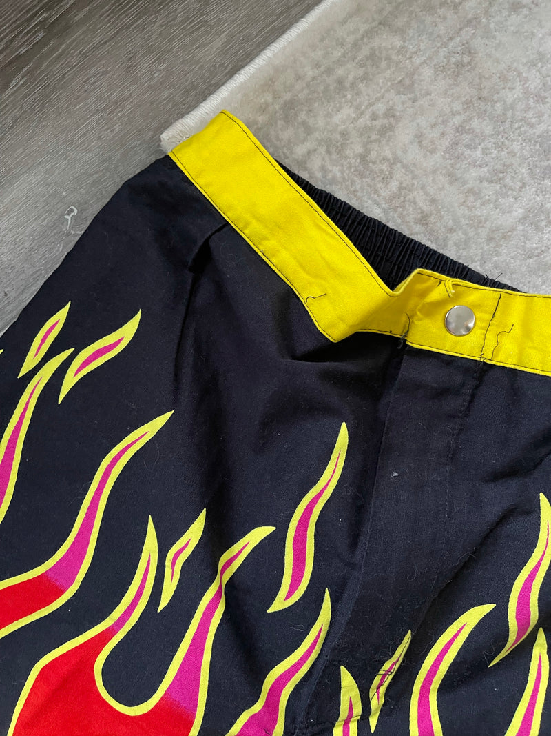 1990’s Flame Shorts