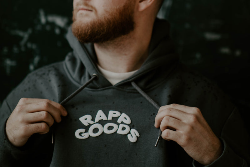 Rapp Goods Premium Puff Print Hoodie