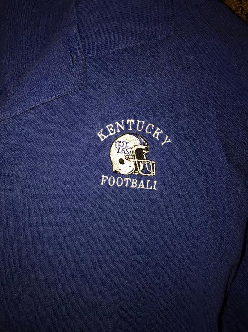 Kentucky Football Embroidered Polo - rapp goods co