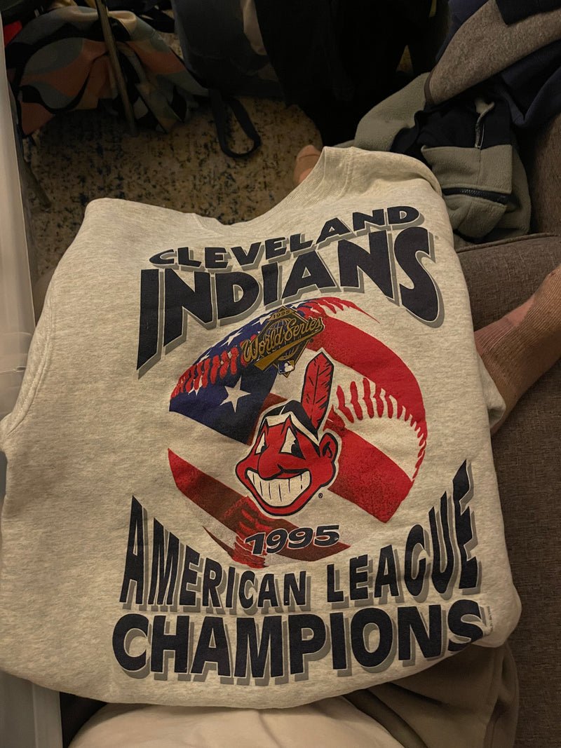 1995 Cleveland Indians Crewneck
