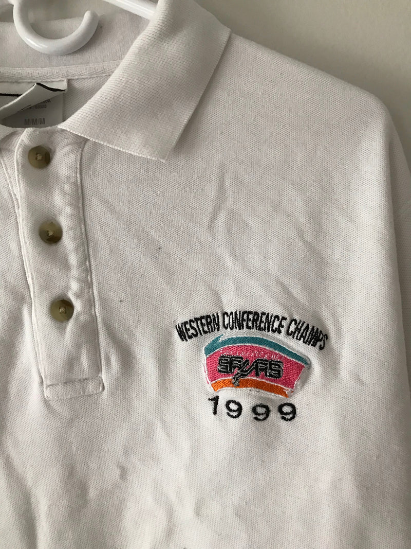 1999 Spurs Western Conference Champs Polo