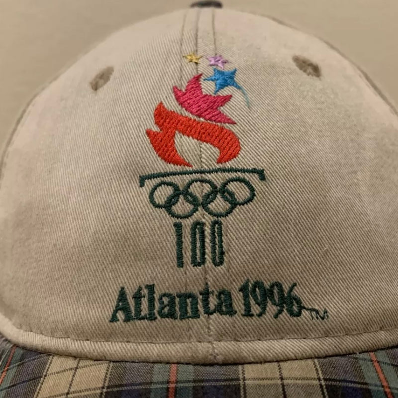 1996 Atlanta Olympics Plaid Strapback