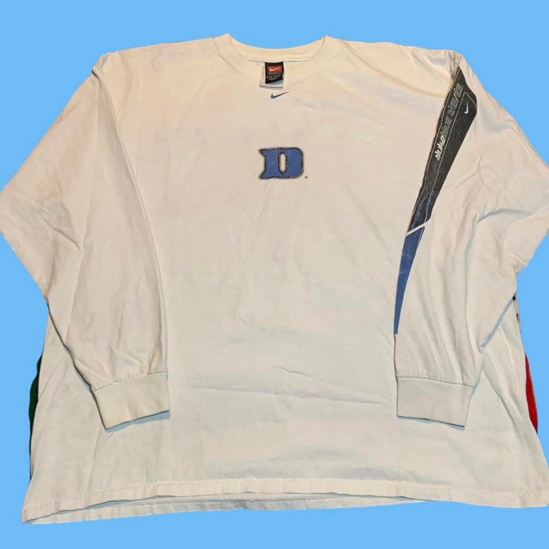 Duke Blue Devils Vintage Nike Long Sleeve Tee