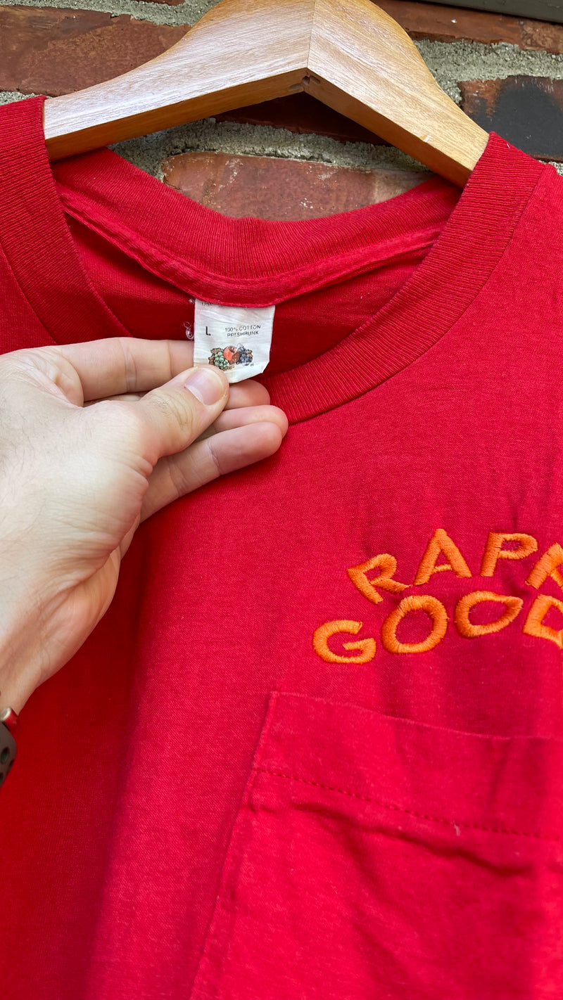 Rapp Goods Embroidered Vintage Pocket Tee