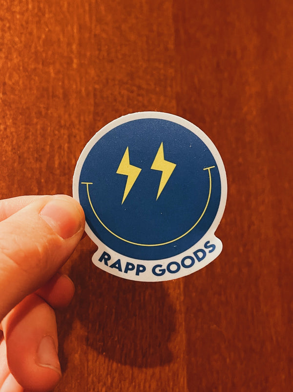 Rapp Goods Smiley Sticker