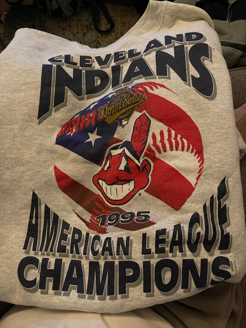 1995 Cleveland Indians Crewneck