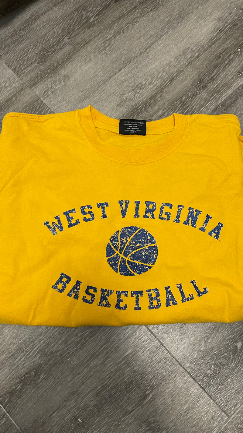 West Virginia Basketball Tee