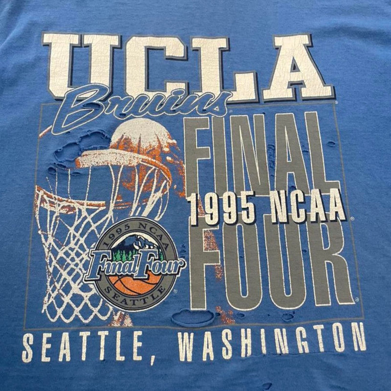 1995 UCLA Final Four Distressed Cropped Tee