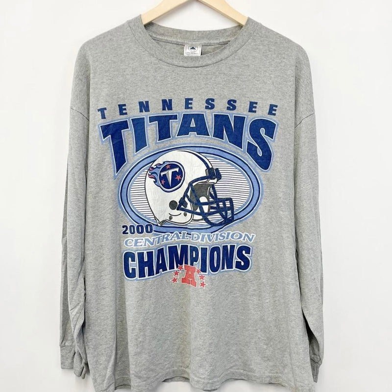 2000 Tennessee Titans Central Division Champions Long-Sleeve