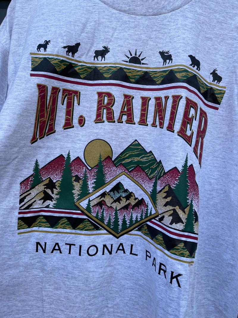 Mount Rainier National Park Vintage Tee