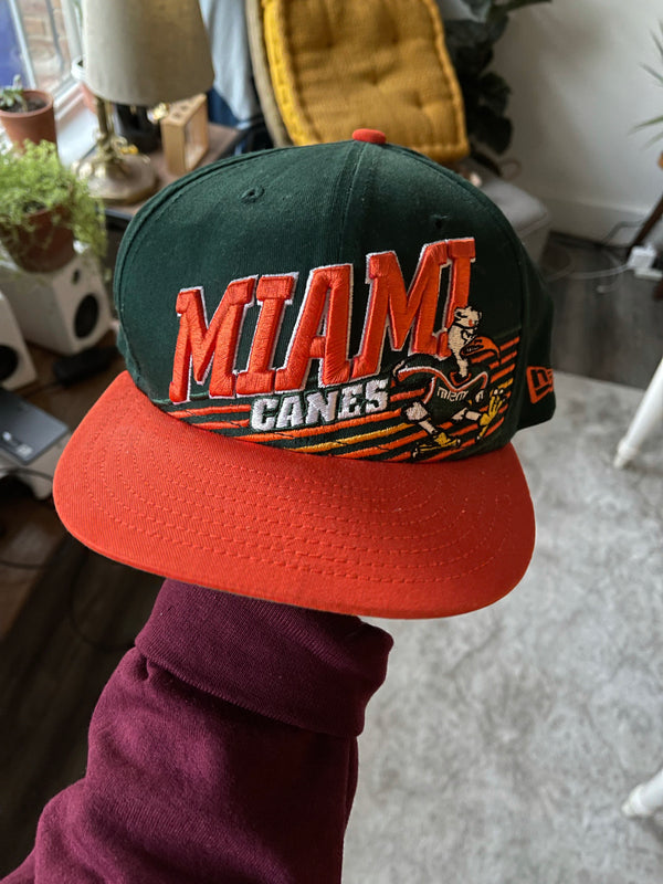 Miami Hurricanes Vintage Snapback