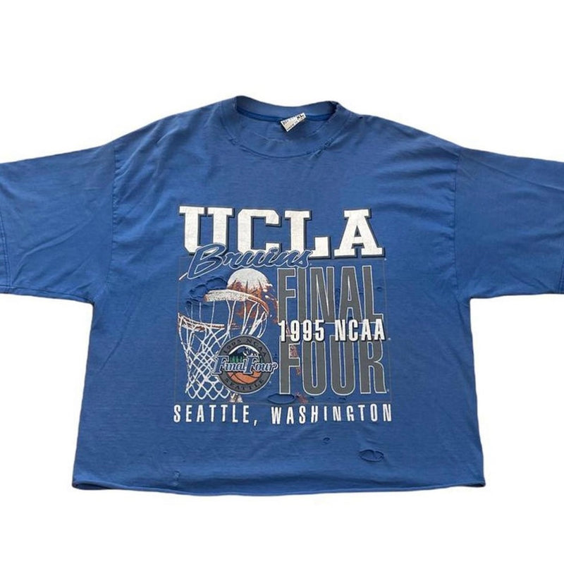 1995 UCLA Final Four Distressed Cropped Tee