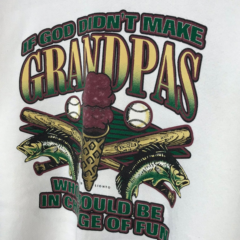 1990’s “If God Didn’t Make Grandpas…” Crewneck
