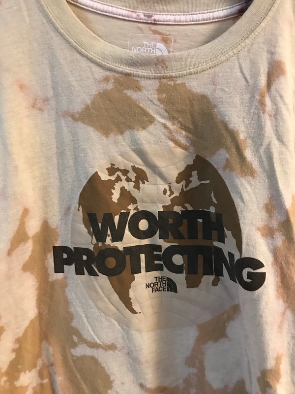 The North Face Worth Protecting Bleach Dyed Tee