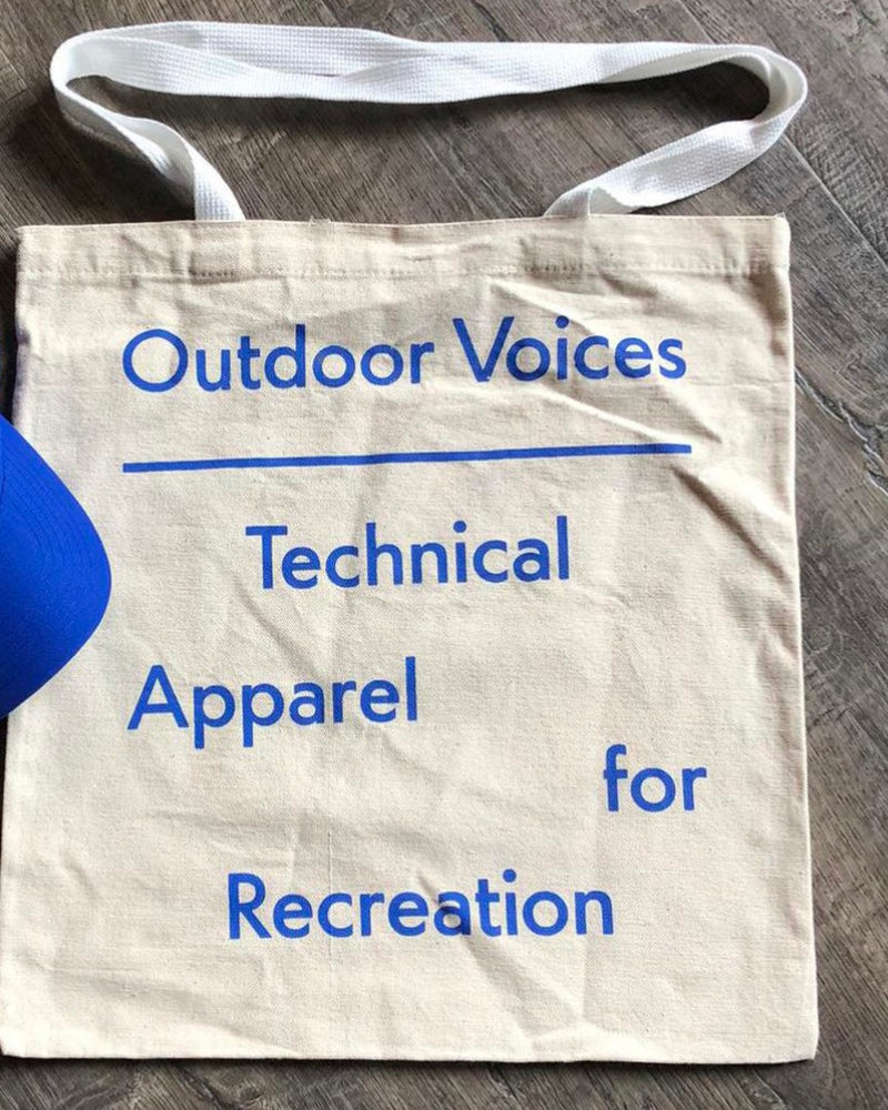 Outdoor voices clearance tote bag