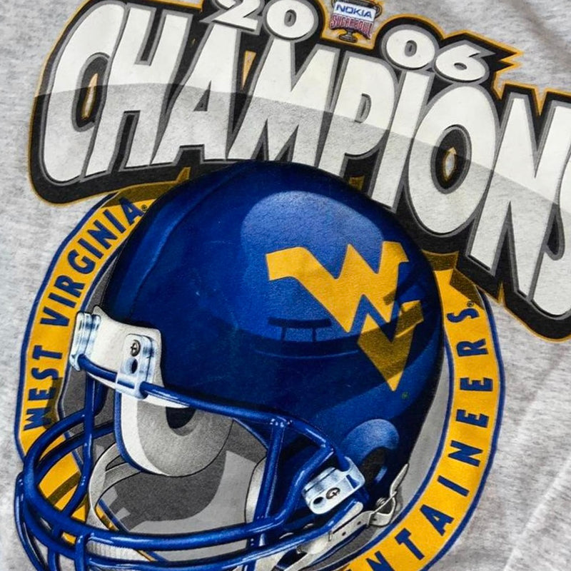 2006 West Virginia Mountaineers Sugar Bowl Champs Crewneck