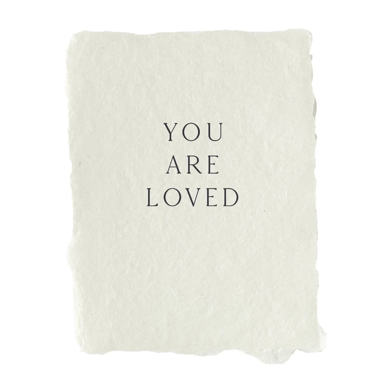 You Are Loved Note Card (Set of 4)
