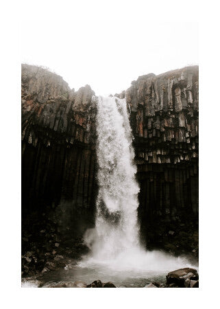 Iceland Waterfall Print