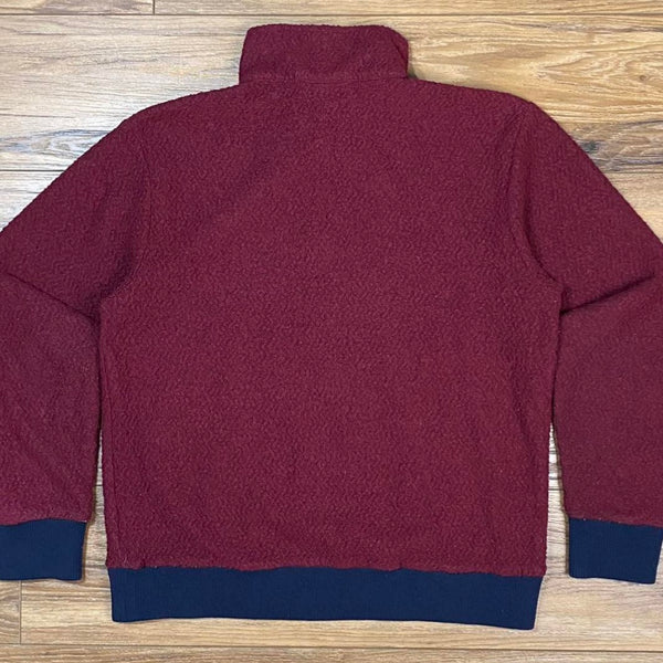 Patagonia Burgundy Half Zip Sweater
