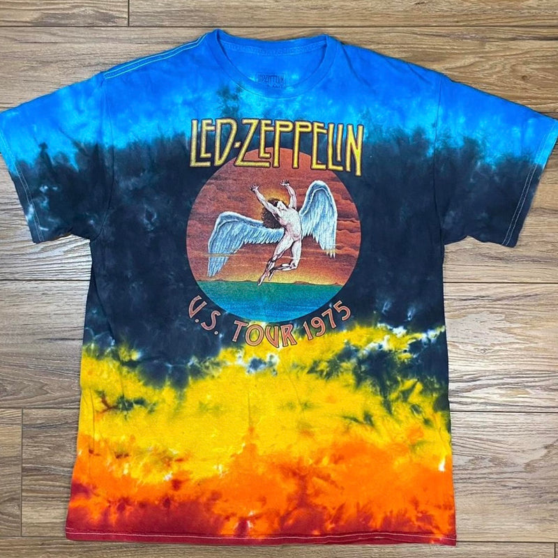 Led Zeppelin Tie Dye Graphic Tee