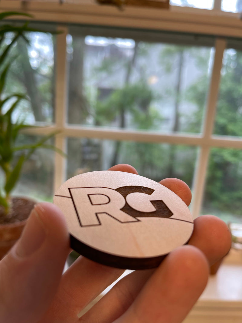 Rapp Goods Custom Handmade Wood Magnet